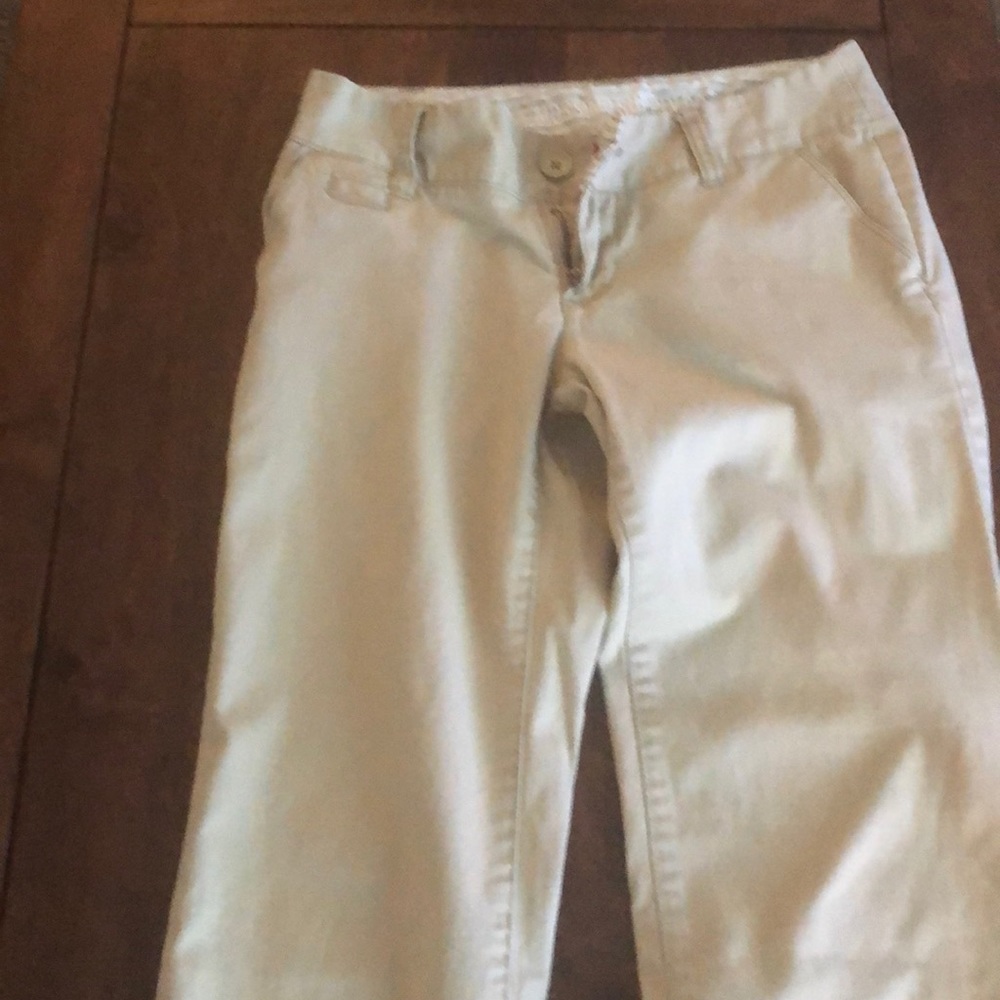 Khaki jean style pants